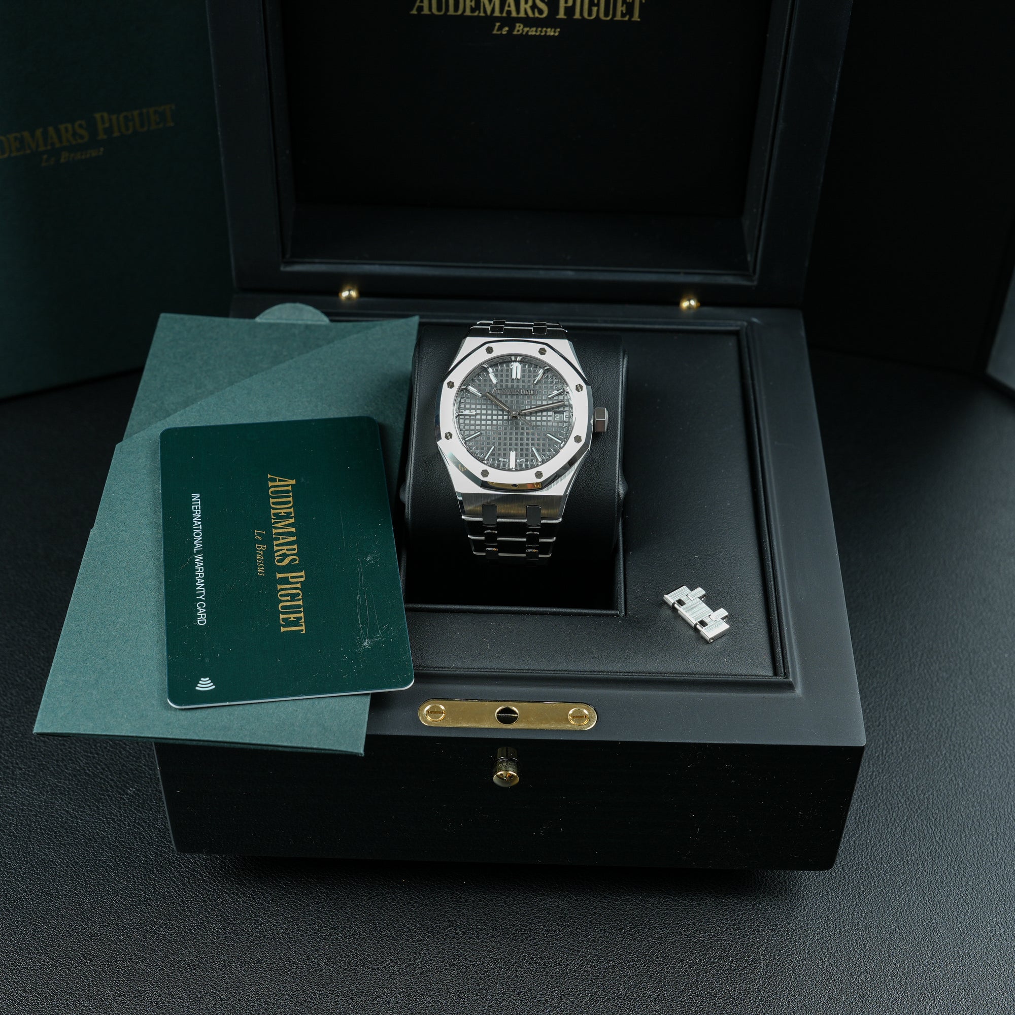 Audemars Piguet Royal Oak 37mm Steel Box and Warranty Card