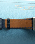 Cartier Tank Basculante Mecanique 2390 Alligator Strap inside