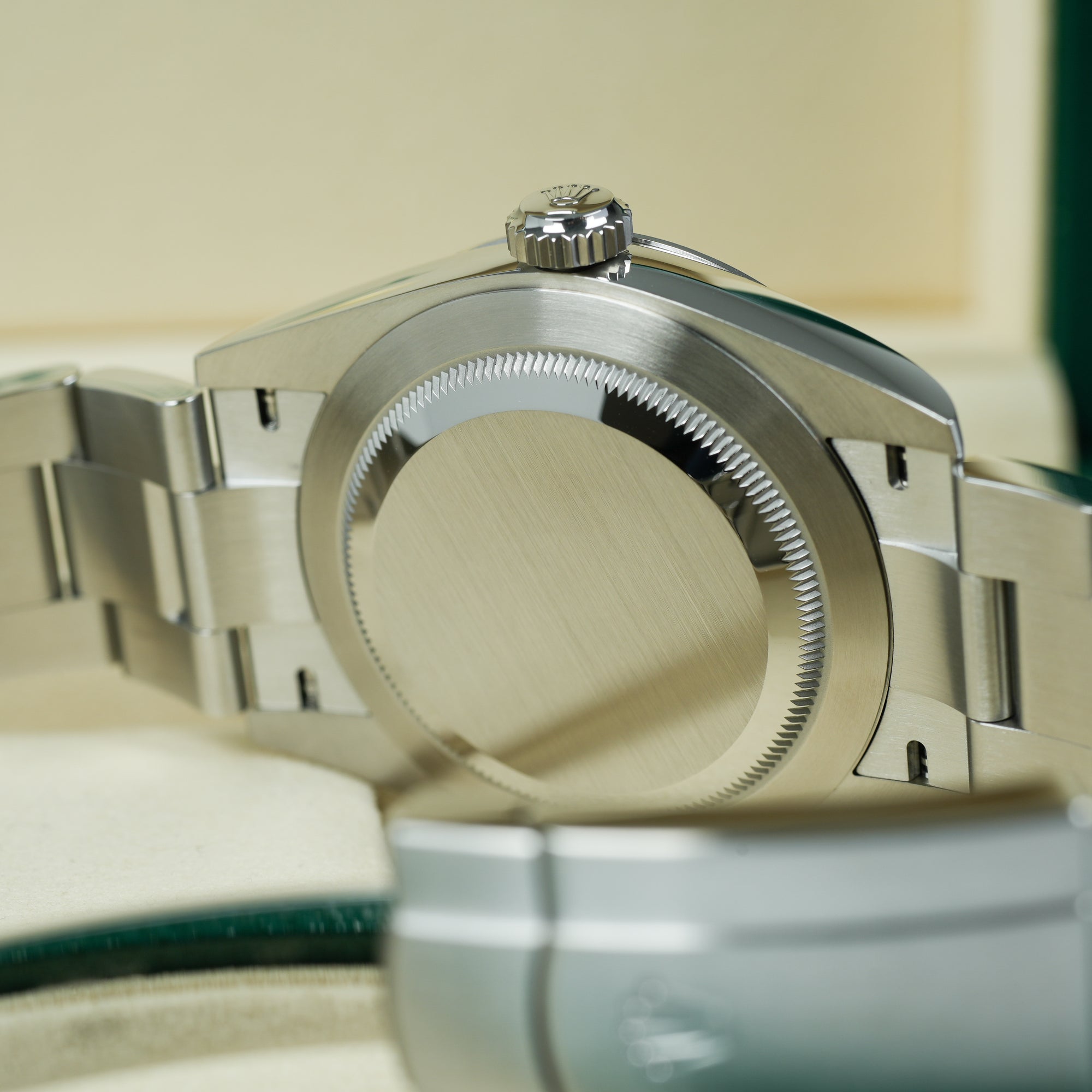Rolex Oyster Perpetual Pistachio 134300 41mm caseback