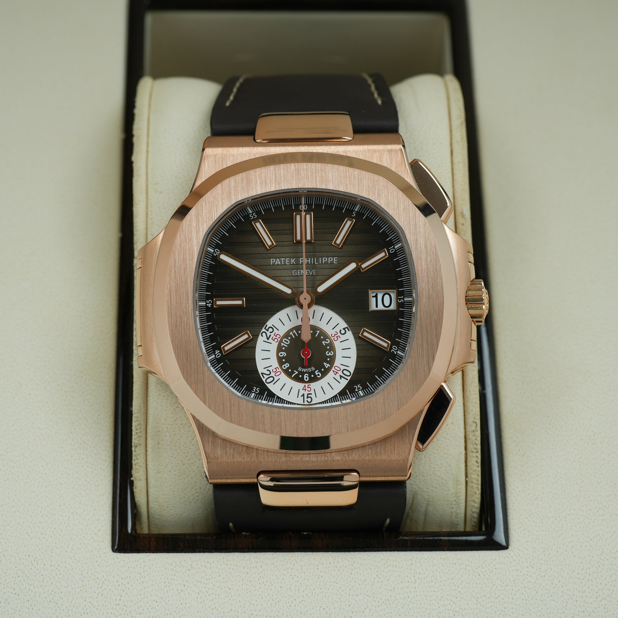 Patek Philippe Nautilus 5980R-001 front