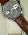 A. Lange & Söhne Zeitwerk Date 148.038 44mm dial front case lug