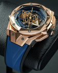 Hublot Big Bang Sang Bleu II King Gold Blue 45mm 