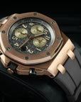 AP Royal Oak Offshore 42mm Gold Front Top view