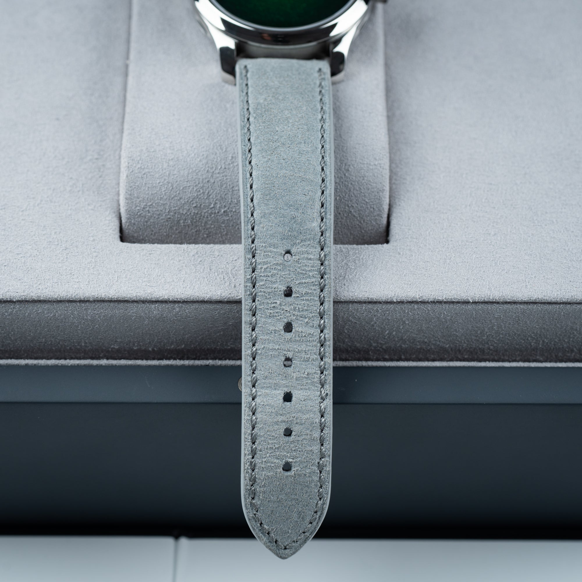 H. Moser &amp; Cie. Endeavour Lime Green 40mm Strap