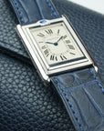 Cartier Tank Basculante Mecanique 2390 Bottom front