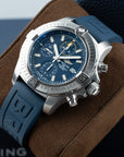 Breitling Avenger Chronograph 45 Blue Dial Right Side