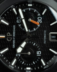 Girard Perregaux Chrono Hawk 44mm Closeup Black Dial lumens