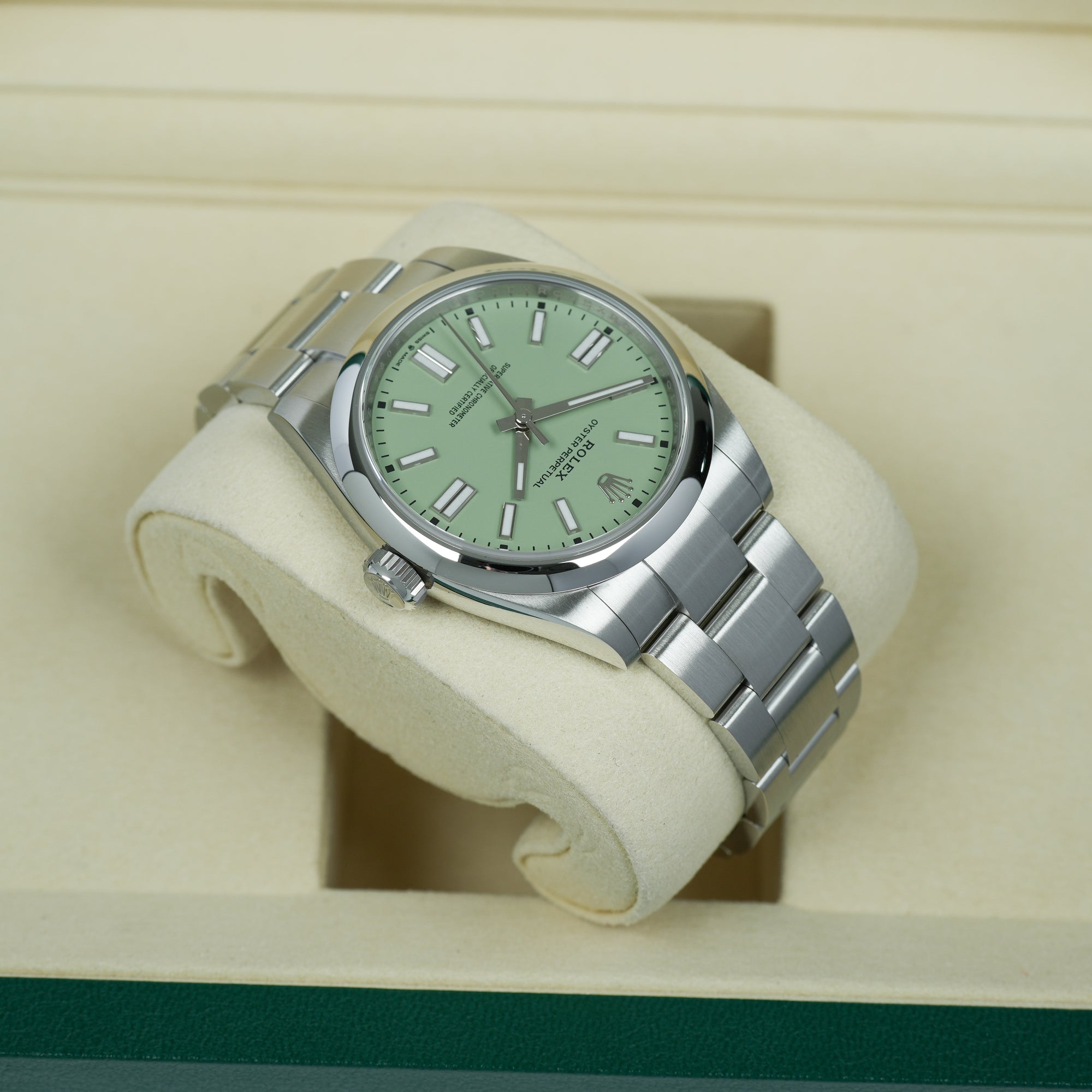Rolex Oyster Perpetual Pistachio 134300 41mm