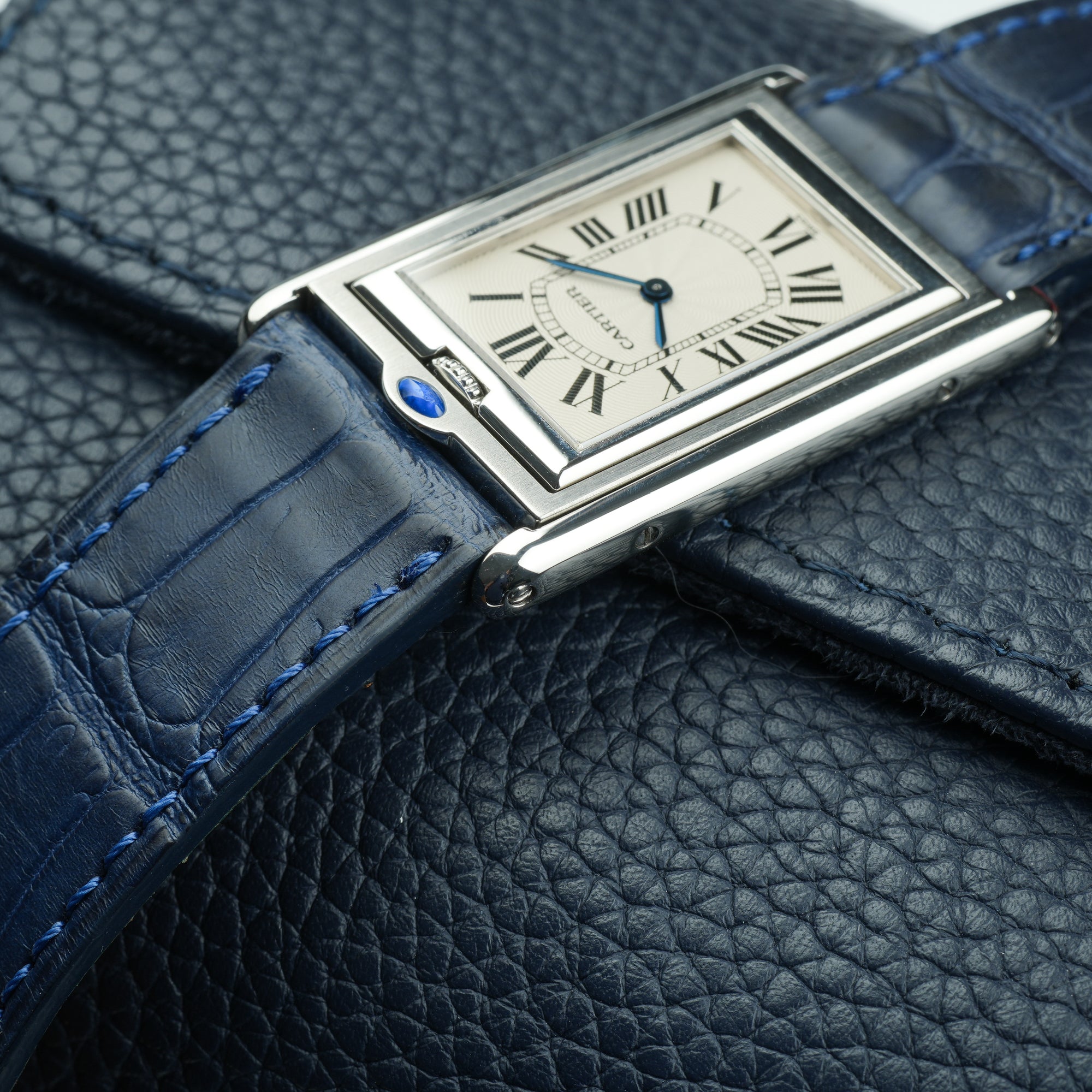 Cartier Tank Basculante Mecanique 2390 Top view