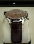 Patek Philippe Complications Salmon 41mm 5172G-010 white gold case lugs strap