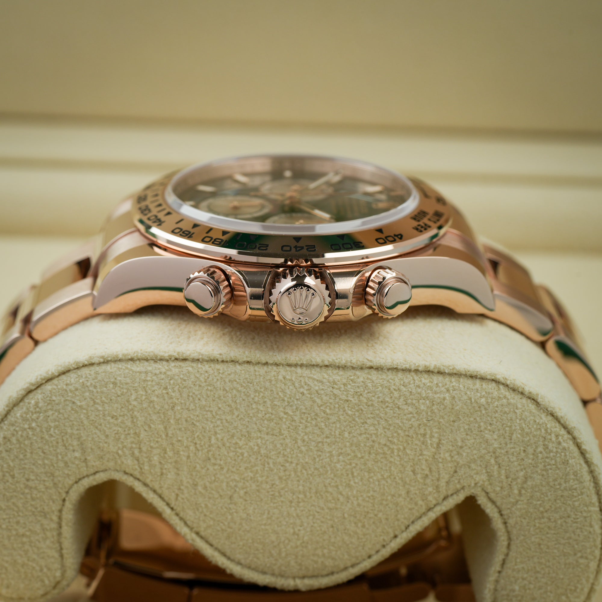 Rolex Daytona 126505 case lug bracelet crown