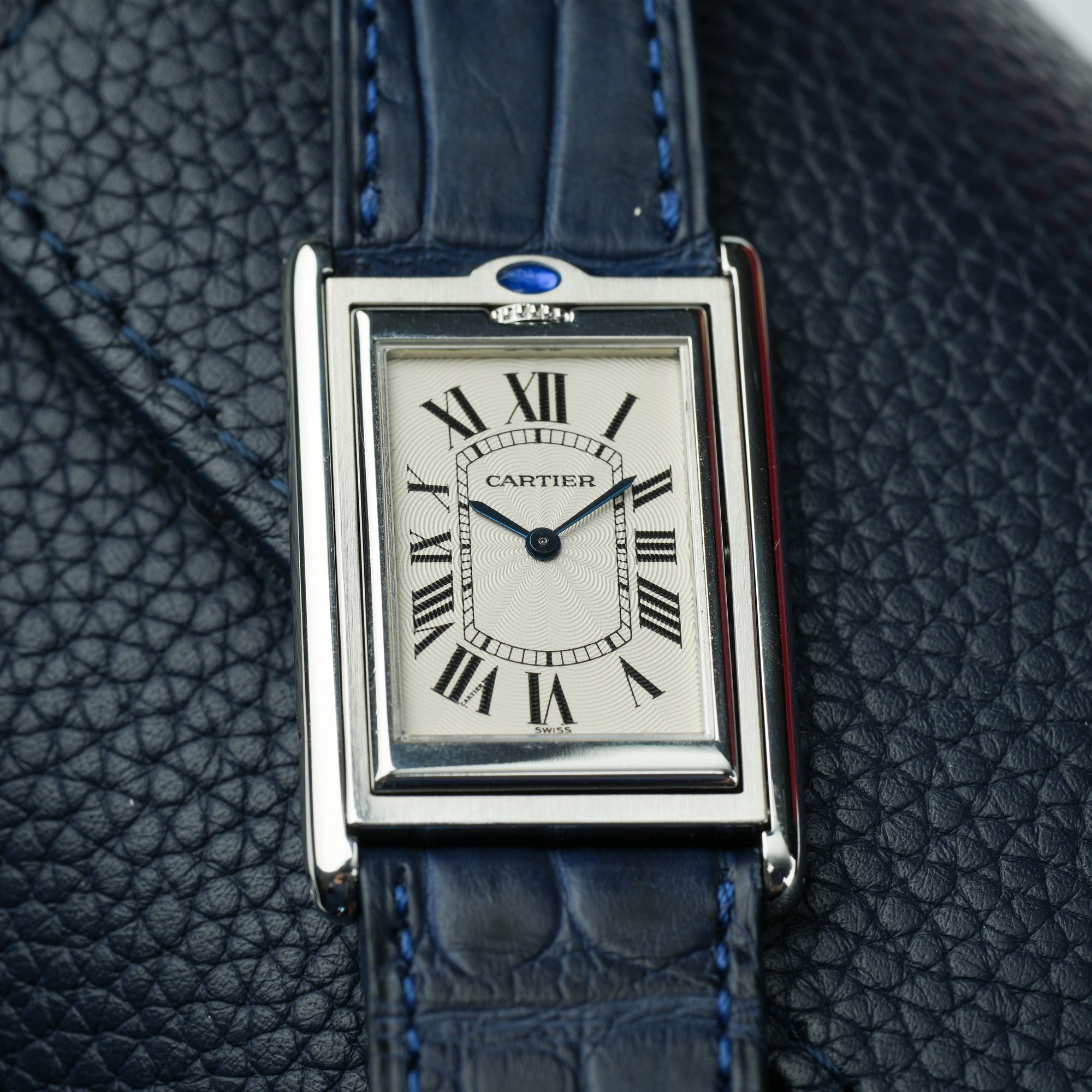 Cartier Tank Basculante Mecanique 2390 Front