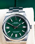 Rolex Oyster Perpetual Green 41