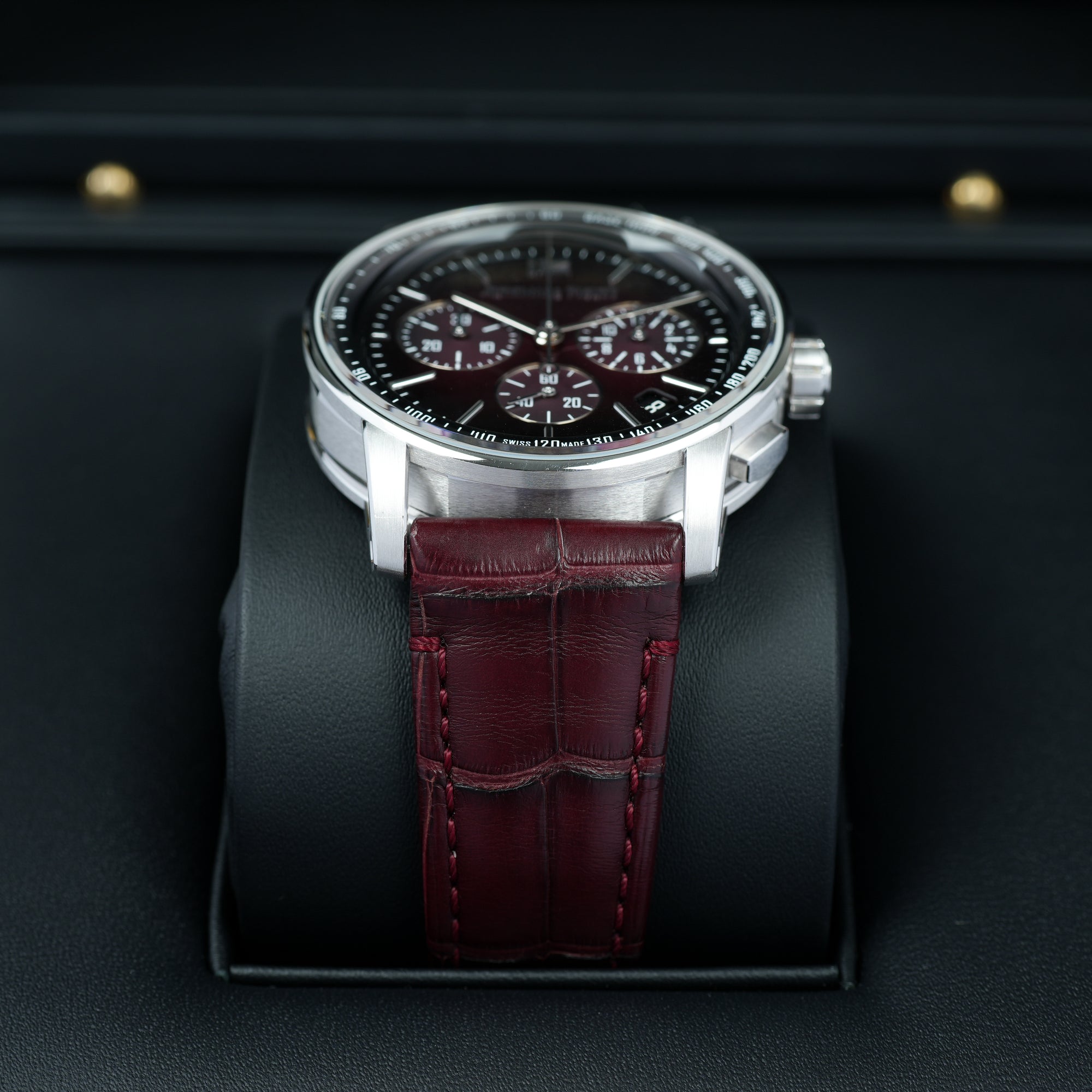 Audemars Piguet Code 11.59 Chronograph Burgundy case lug