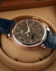 F. P. Journe Octa Automatique Lune Havana 42mm rose gold case top down