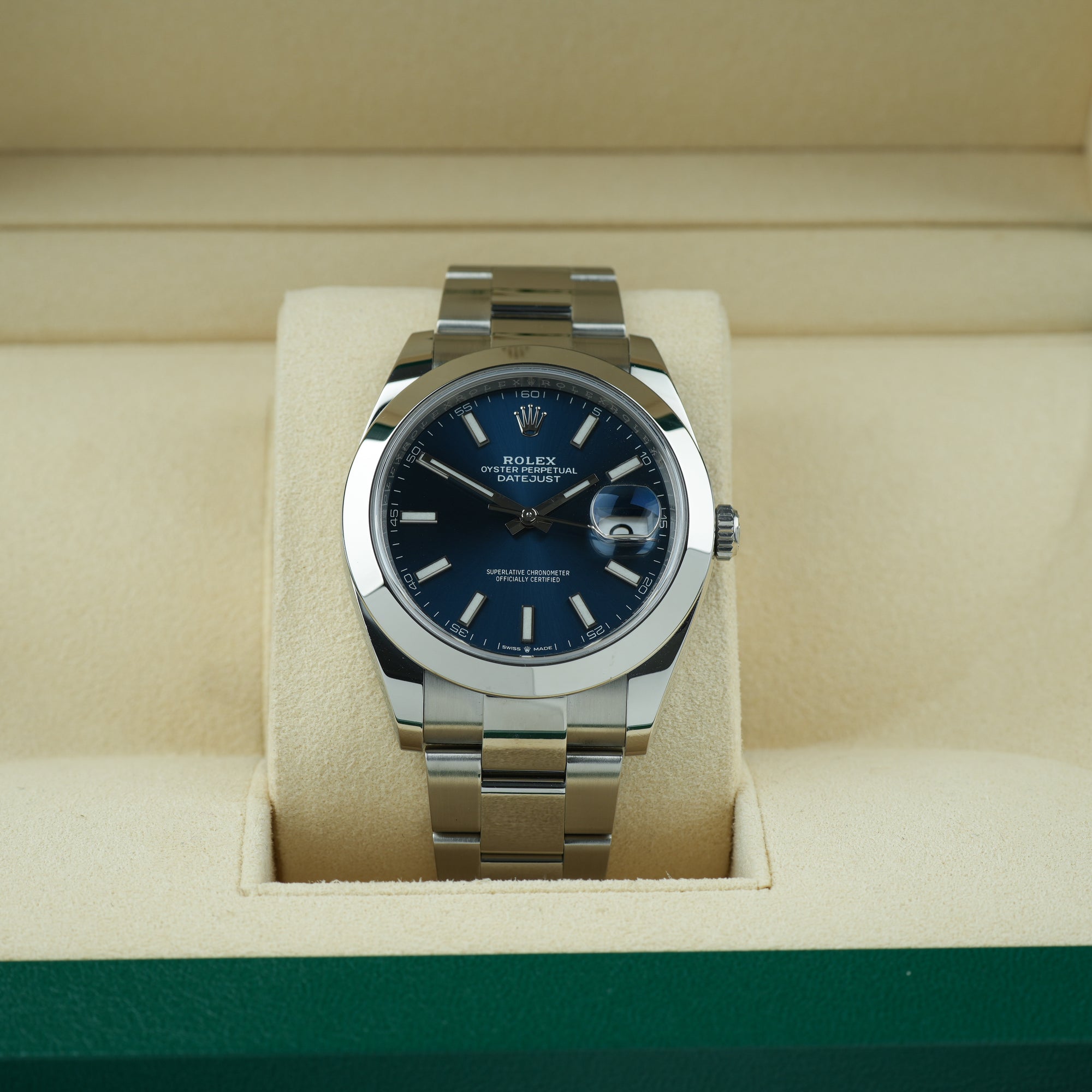 Rolex Datejust Blue 41mm