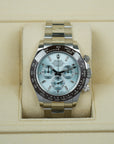 Rolex Daytona Ice Blue Platinum Baguette 116506 40mm