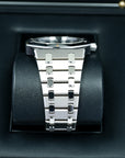 Audemars Piguet Royal Oak Jumbo Extra Thin Blue 15202IP 39mm Titanium Platinum bracelet