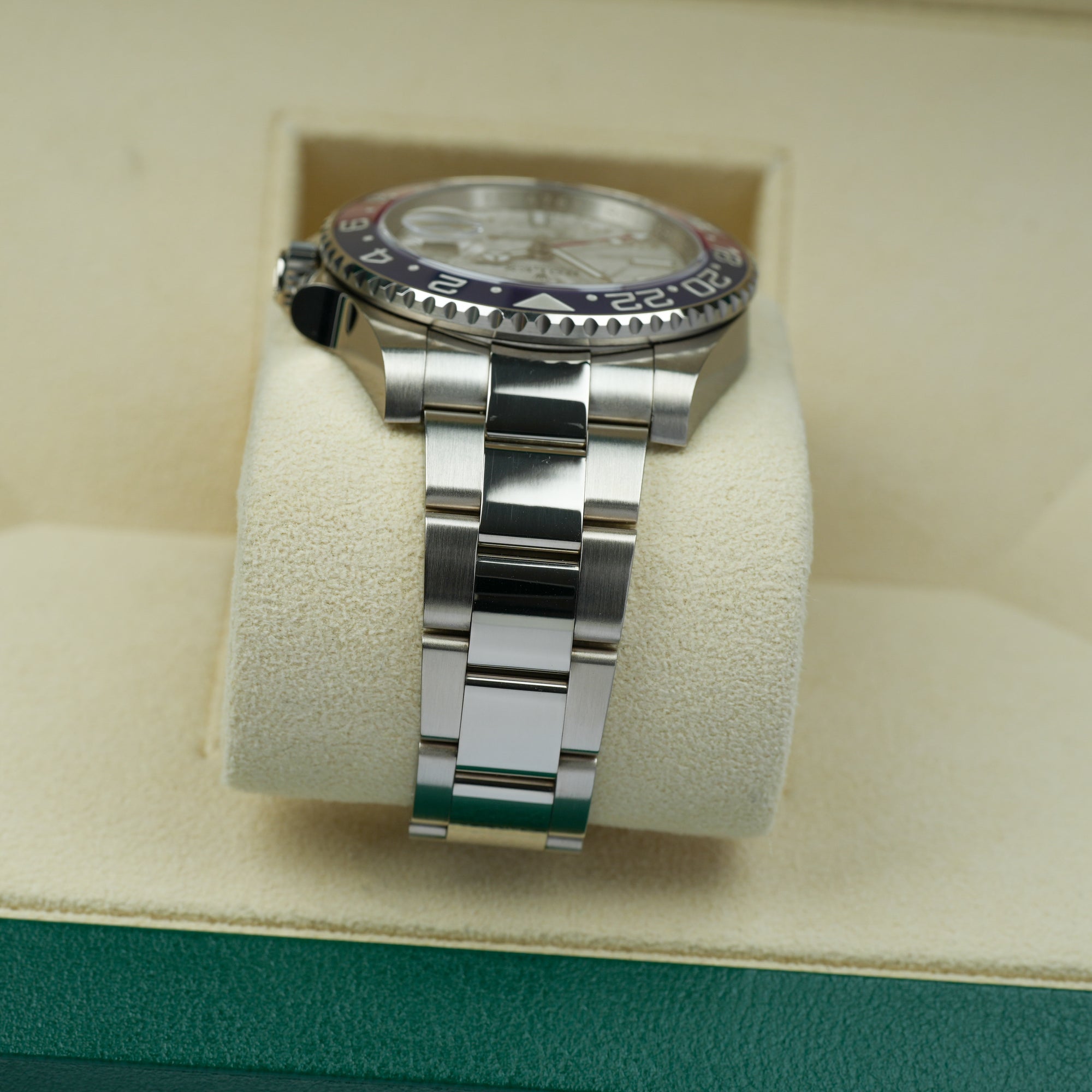 Rolex GMT-Master II 126719BLRO Meteorite lug case band bracelet