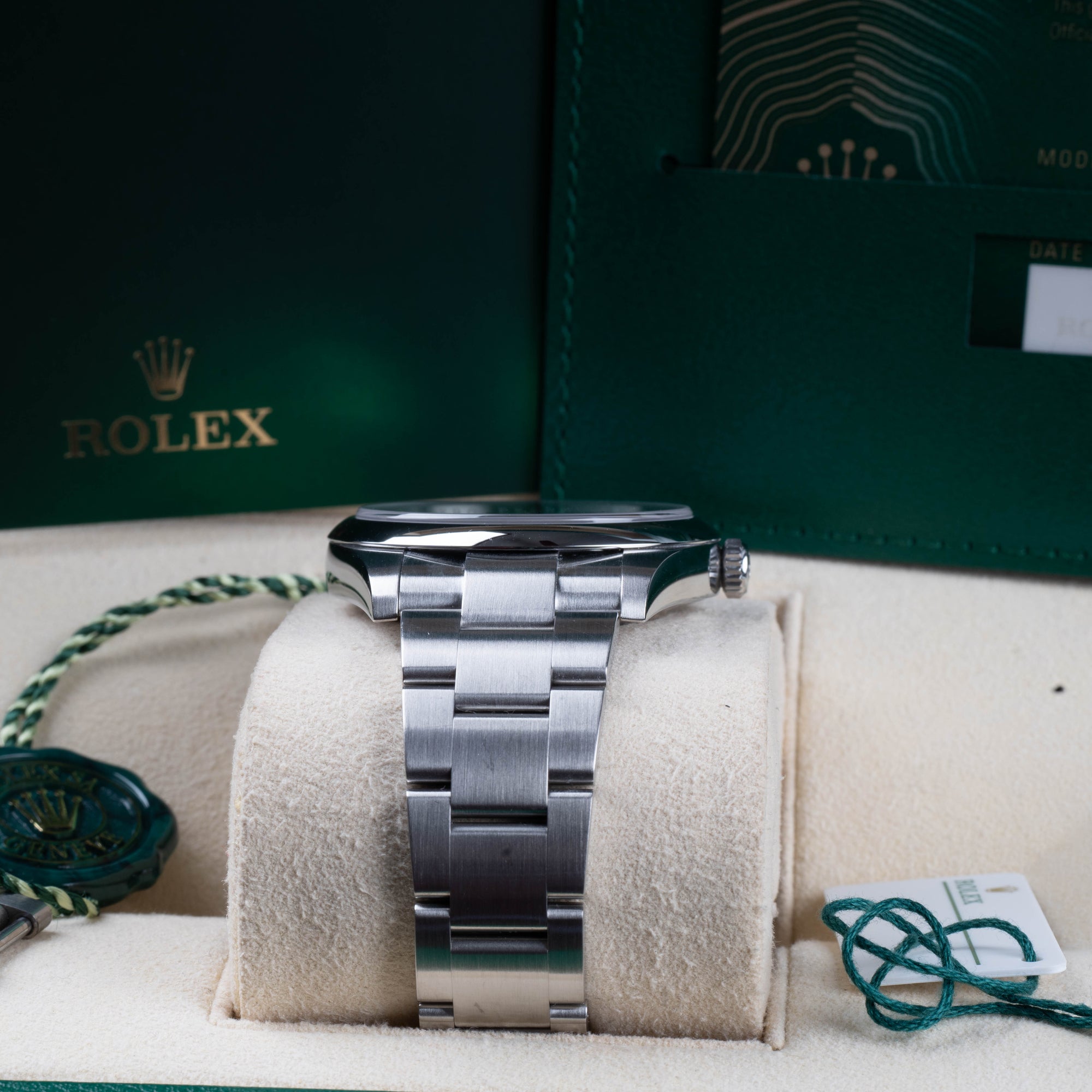 Rolex Oyster Perpetual Green 41