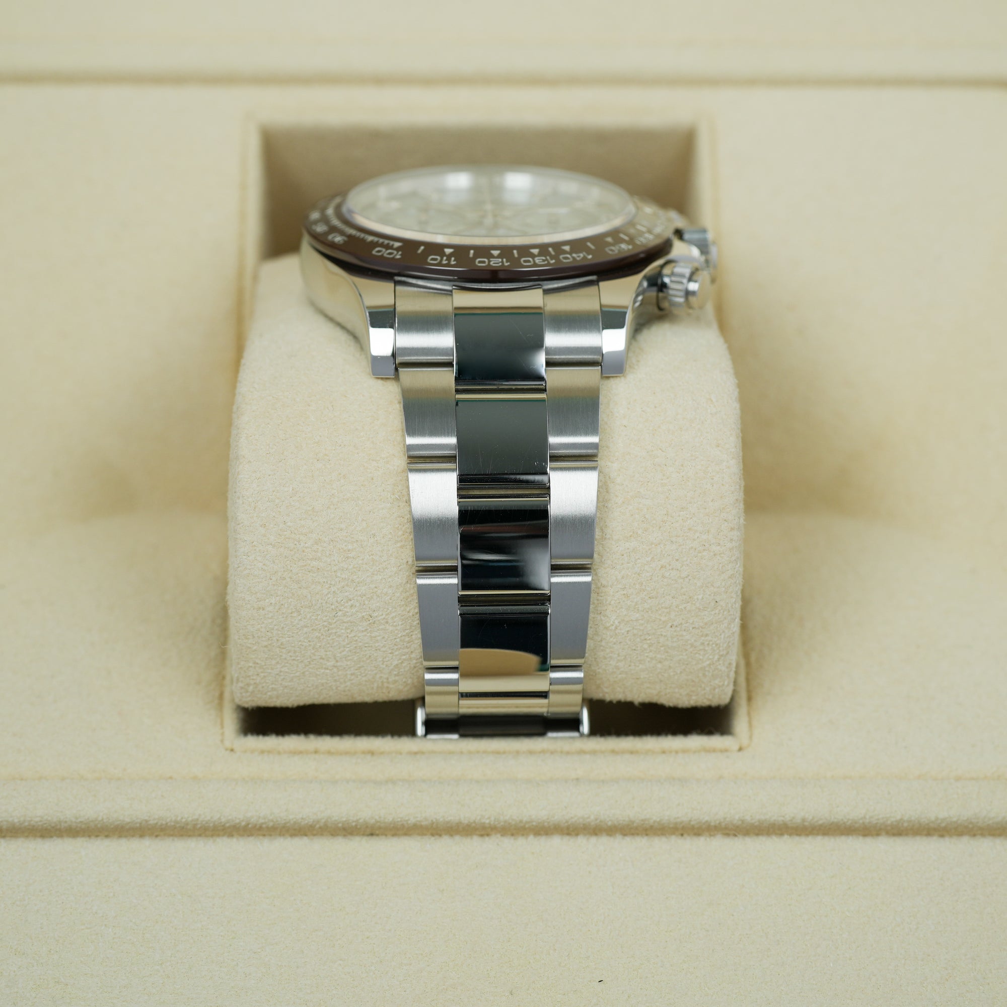 Rolex Daytona Ice Blue Platinum Baguette 116506 40mm