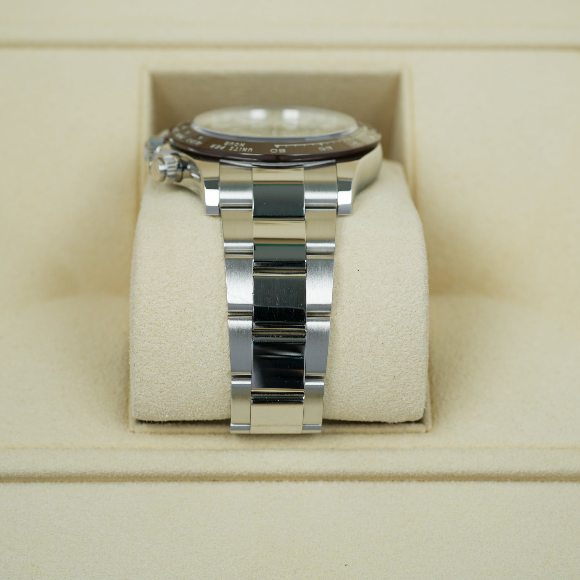 Rolex Daytona Ice Blue Platinum Baguette 116506 40mm