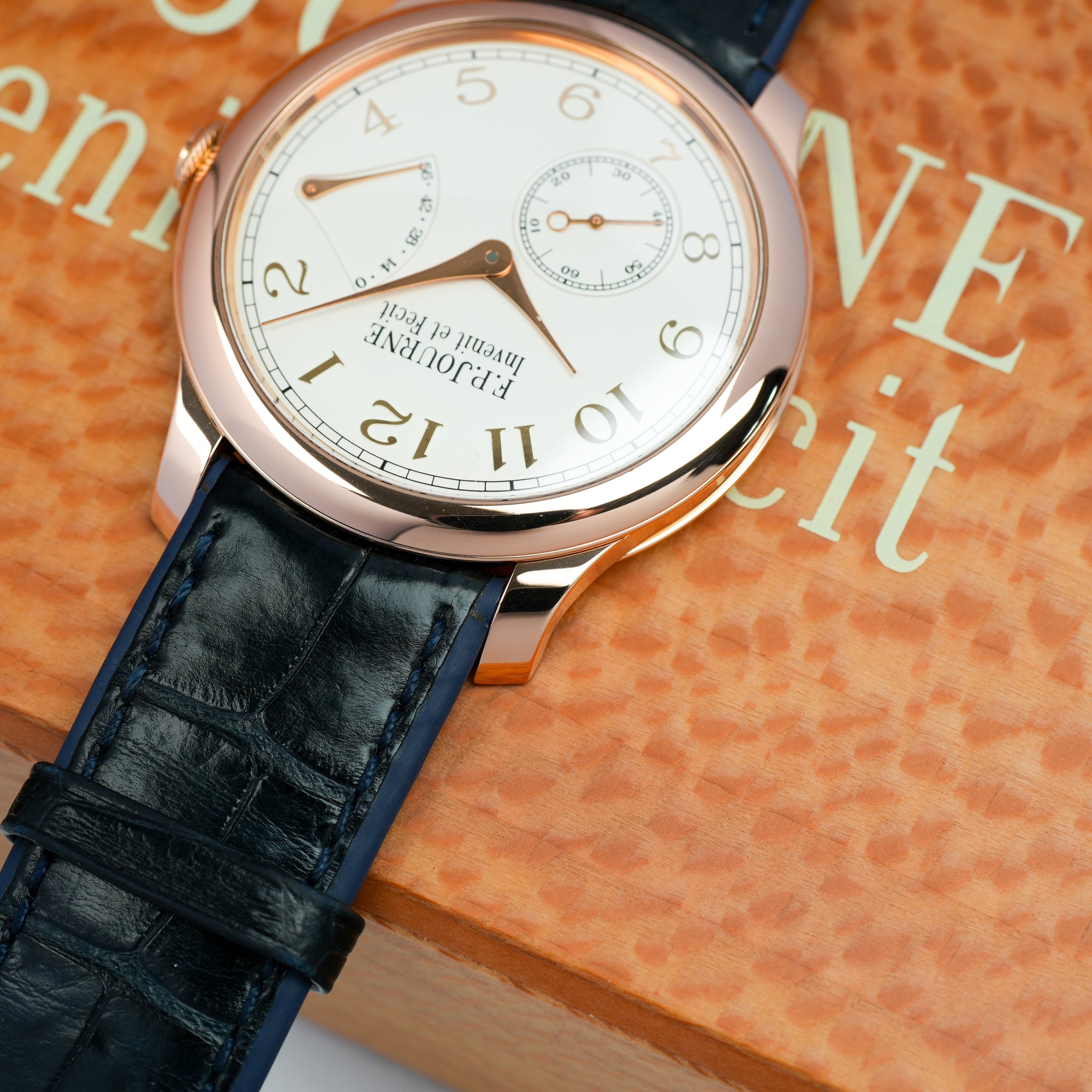 F.P. Journe Chronomètre Souverain CS 40mm left upper lug case