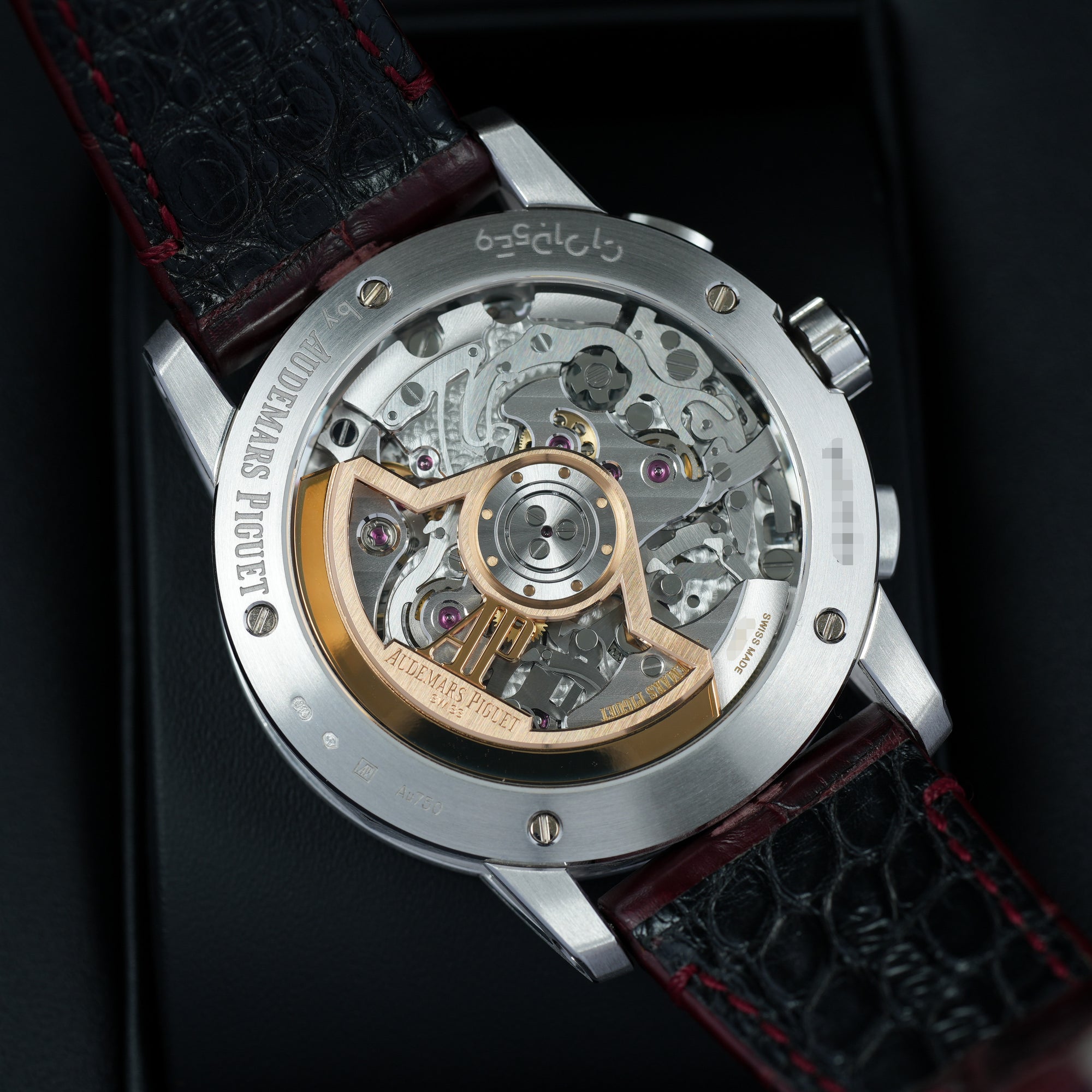 Audemars Piguet Code 11.59 Chronograph Burgundy case lug caseback sapphire