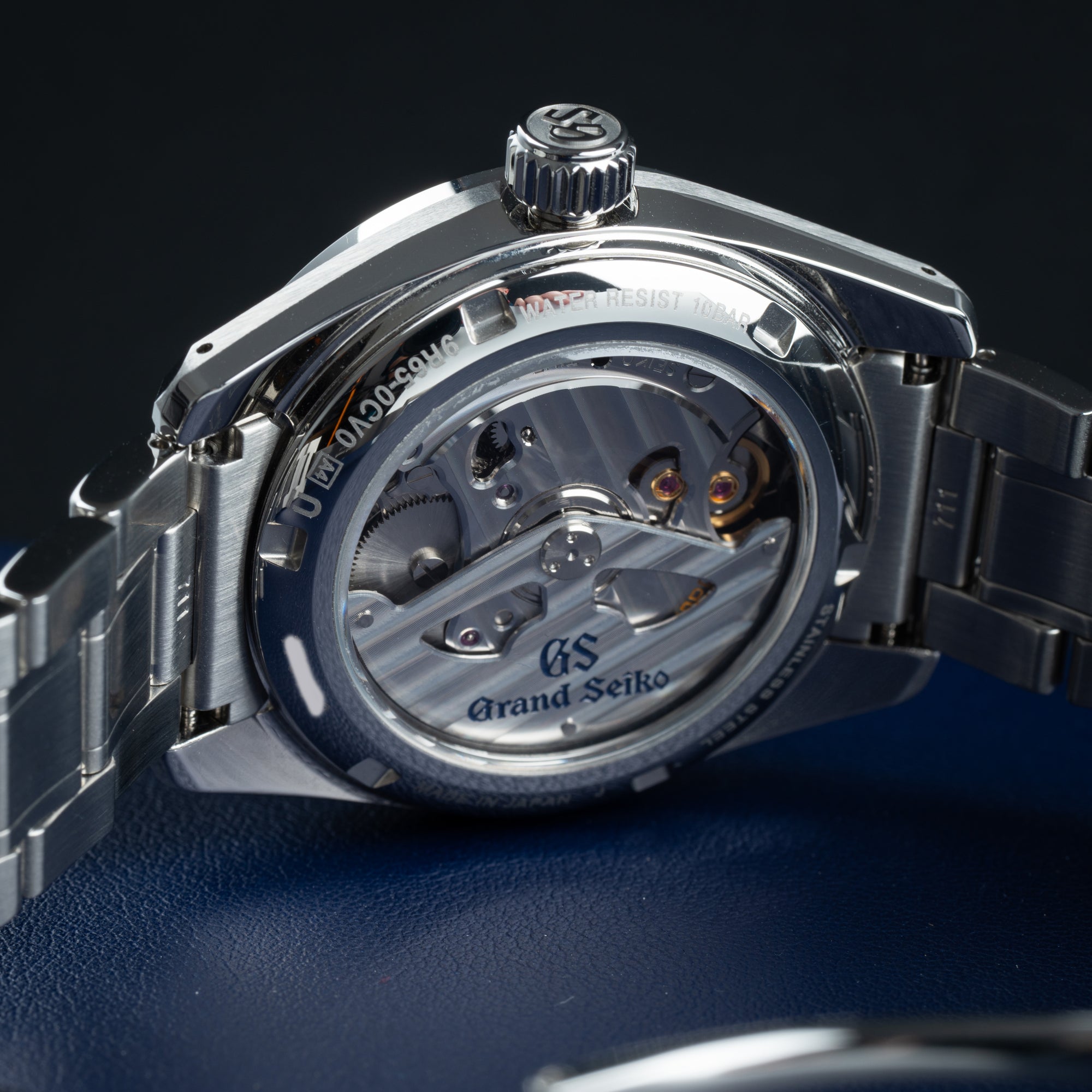 Grand Seiko Heritage Soko Frost 40mm Open Caseback Movement