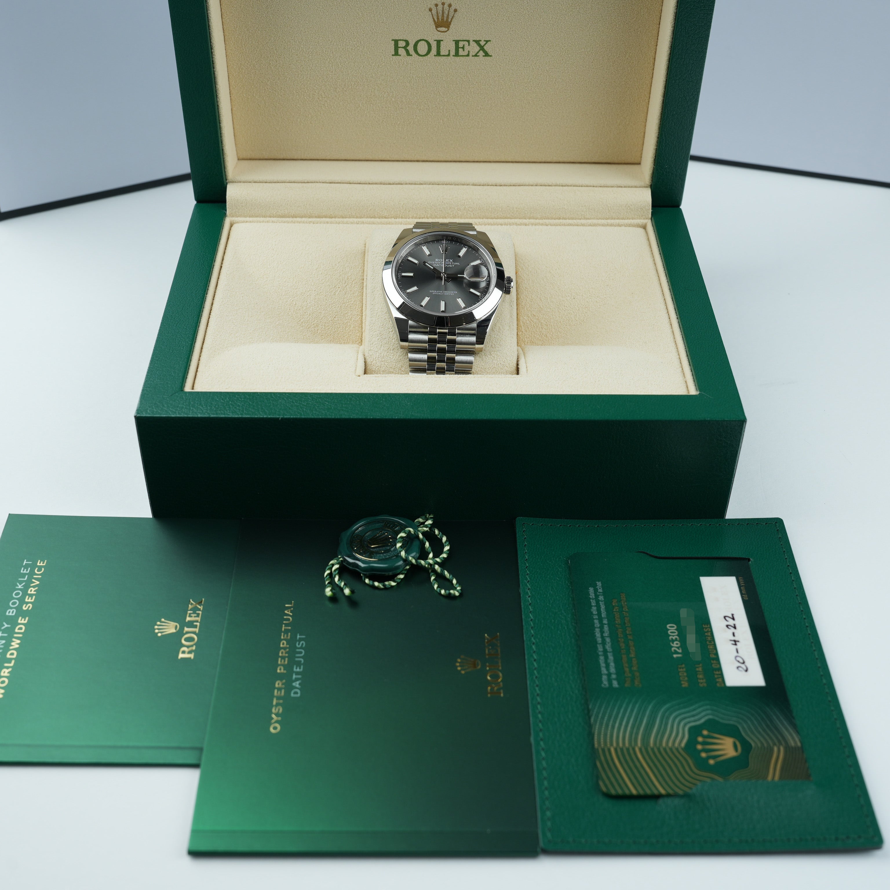 ロレックス純正箱(正規品) ROLEX Datejust購入時付属品 ROLEX Datejust ボックス・付属品セット 【公式通販】
