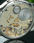 Moritz Grossmann Tremblage 41 sapphire caseback movement