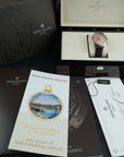 Patek Philippe Complications Salmon 41mm 5172G-010 white gold papers paperwork booklets tag