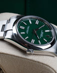 Rolex Oyster Perpetual Green 41