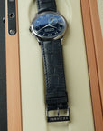 F.P. Journe Chronometre Bleu 39mm Blac Alligator Strap with Buckle