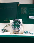 Rolex Oyster Perpetual Green 41