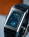 Jaeger-LeCoultre Reverso Tribute Moon Duoface Dark Dial 