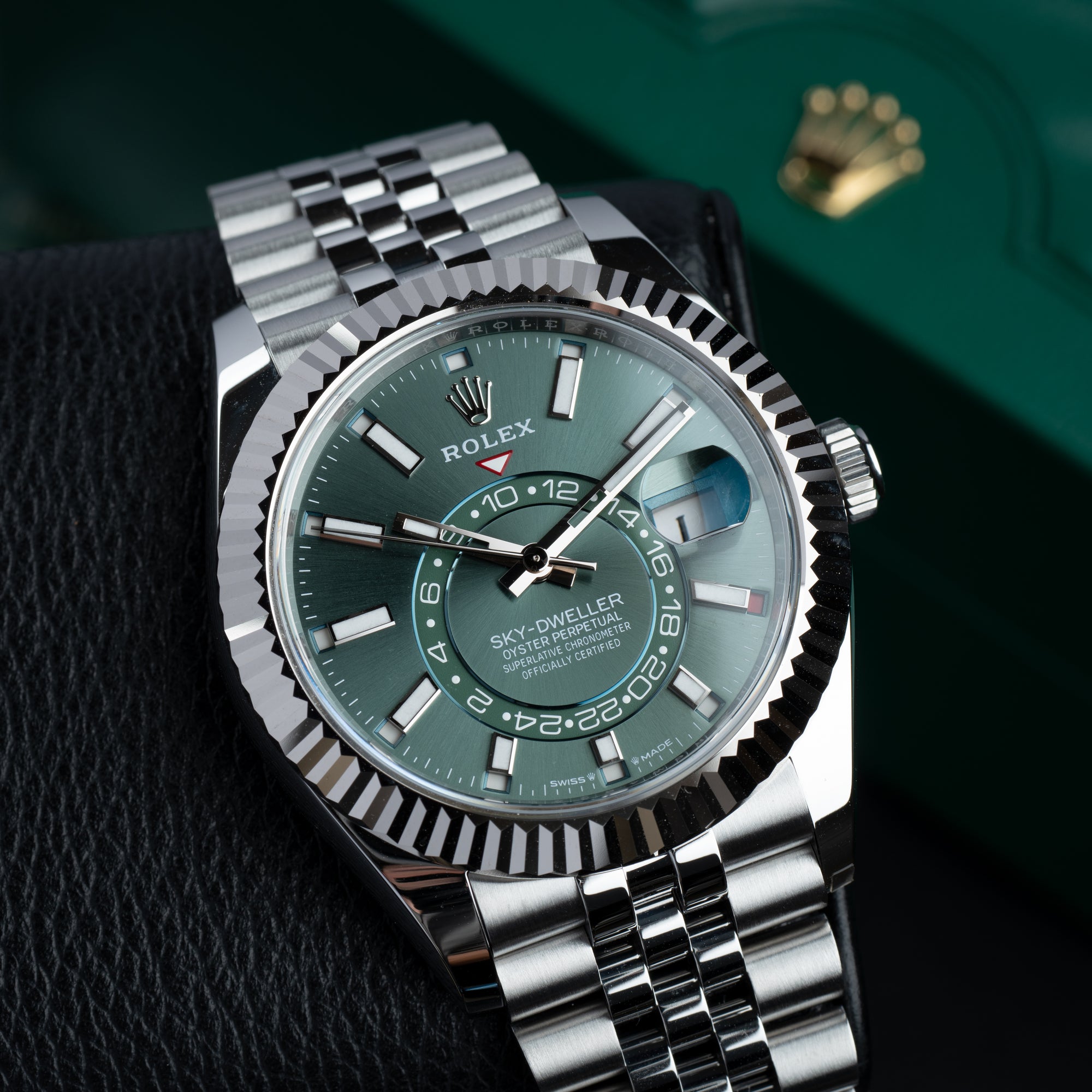 Rolex Sky-Dweller Green Dial 42mm