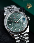 Rolex Sky-Dweller Green Dial 42mm