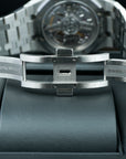 Audemars Piguet Royal Oak 50th Anniversary Blue 15510ST 41mm bracelet buckle