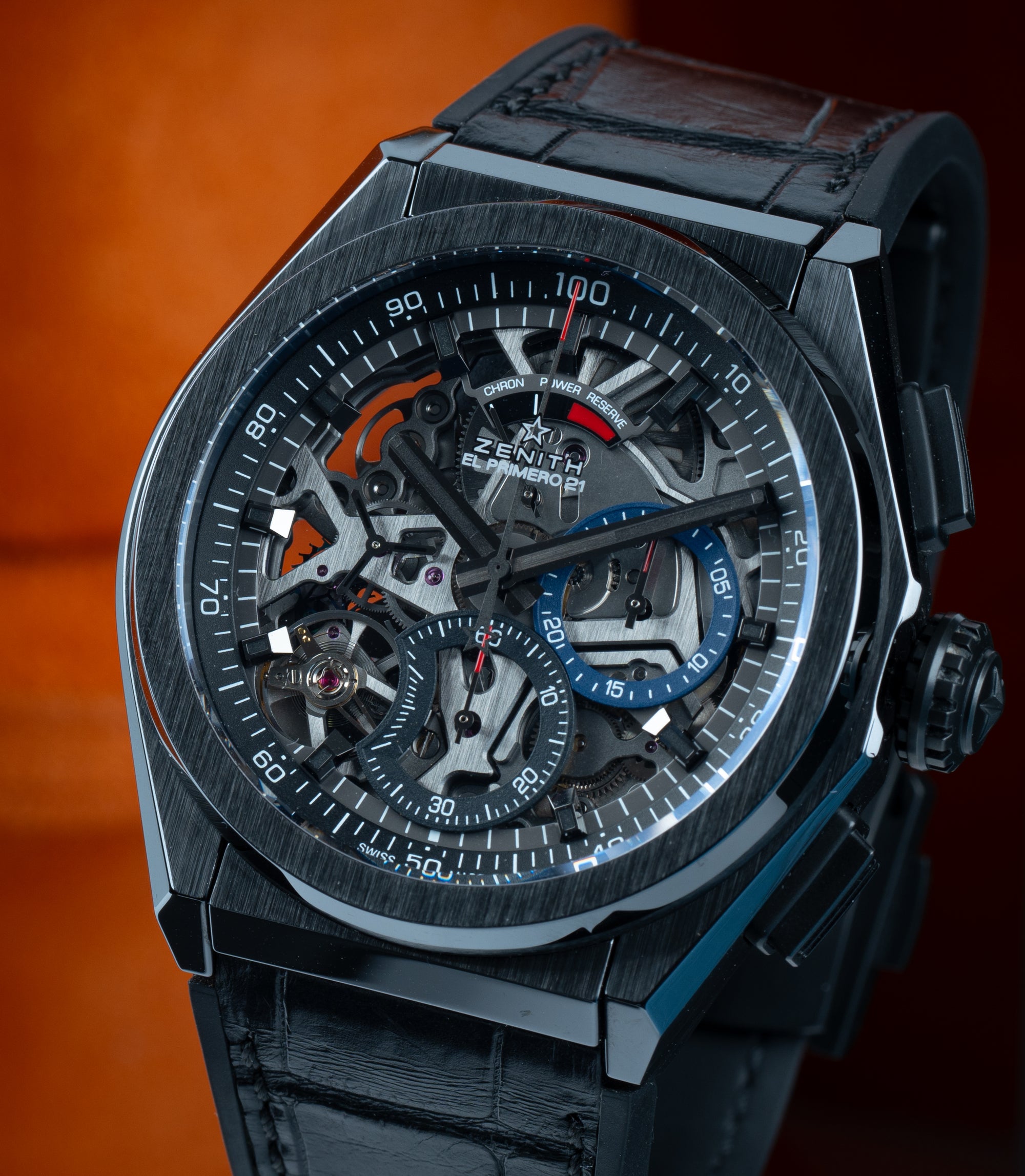 Zenith Defy El Primero 21 Skeleton black