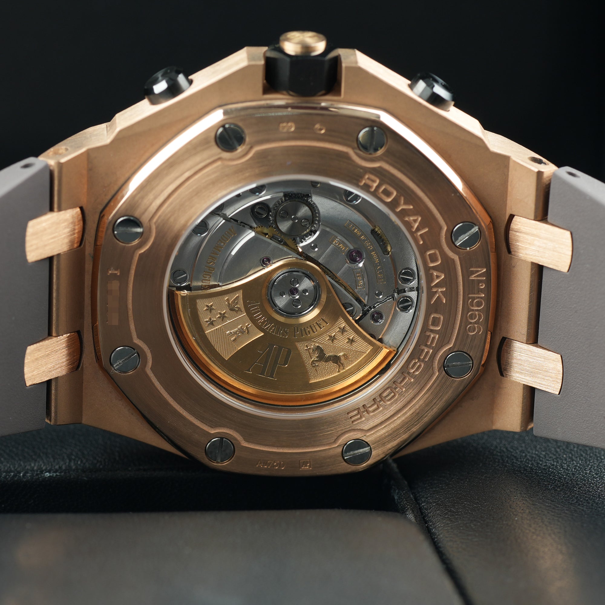 AP Royal Oak Offshore 42mm Gold Open Caseback