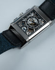 JLC Jaeger-LeCoultre Reverso Tribute Chronograph Closeup