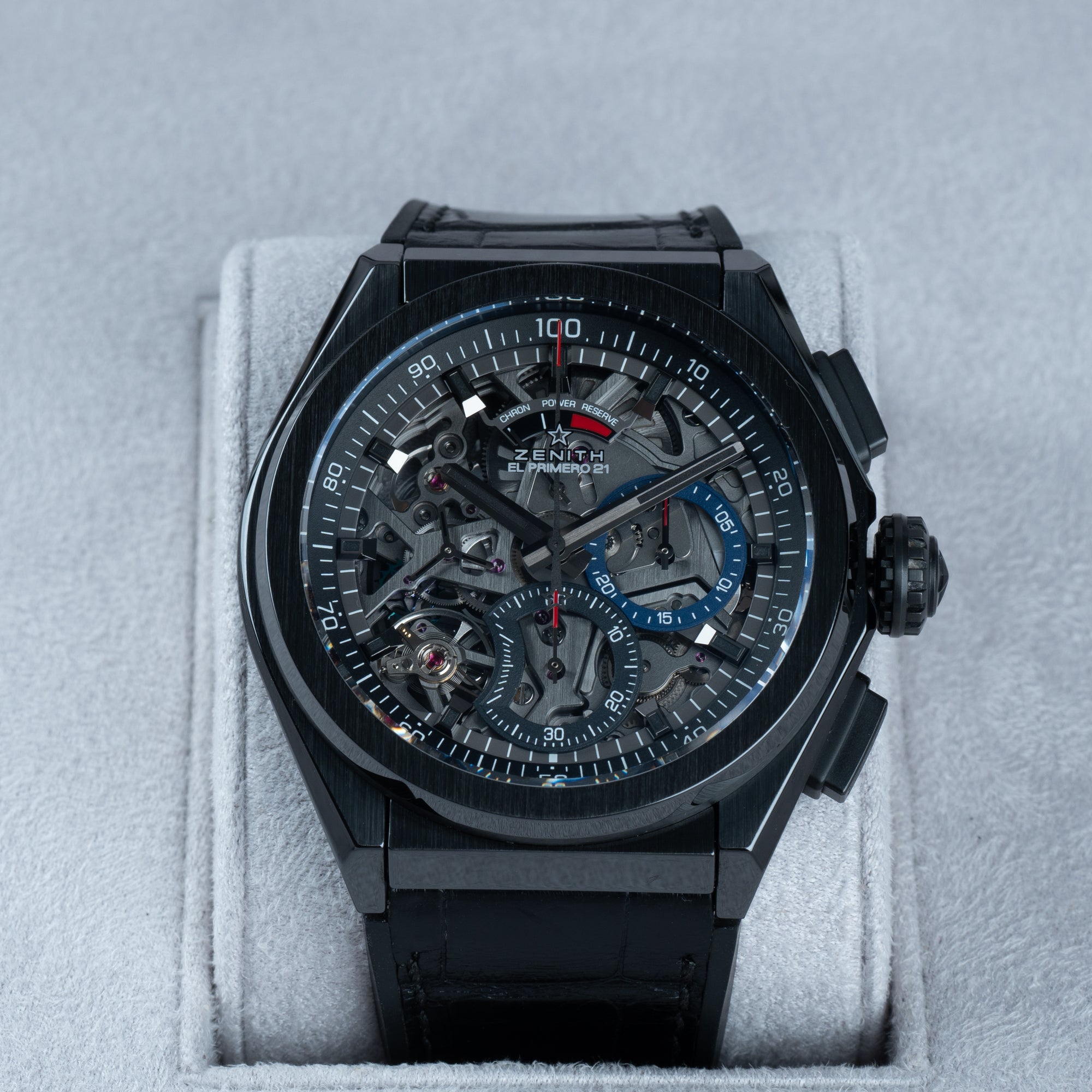 Zenith Defy El Primero 21 Skeleton black