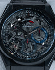 Zenith Defy El Primero 21 Skeleton black Closeup