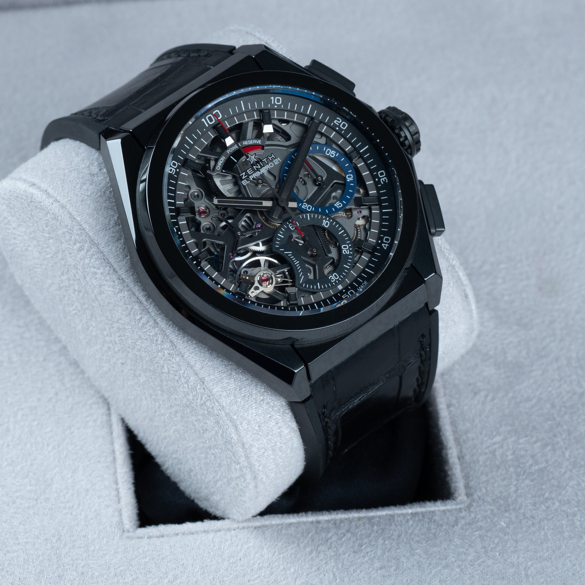 Zenith Defy El Primero 21 Skeleton black