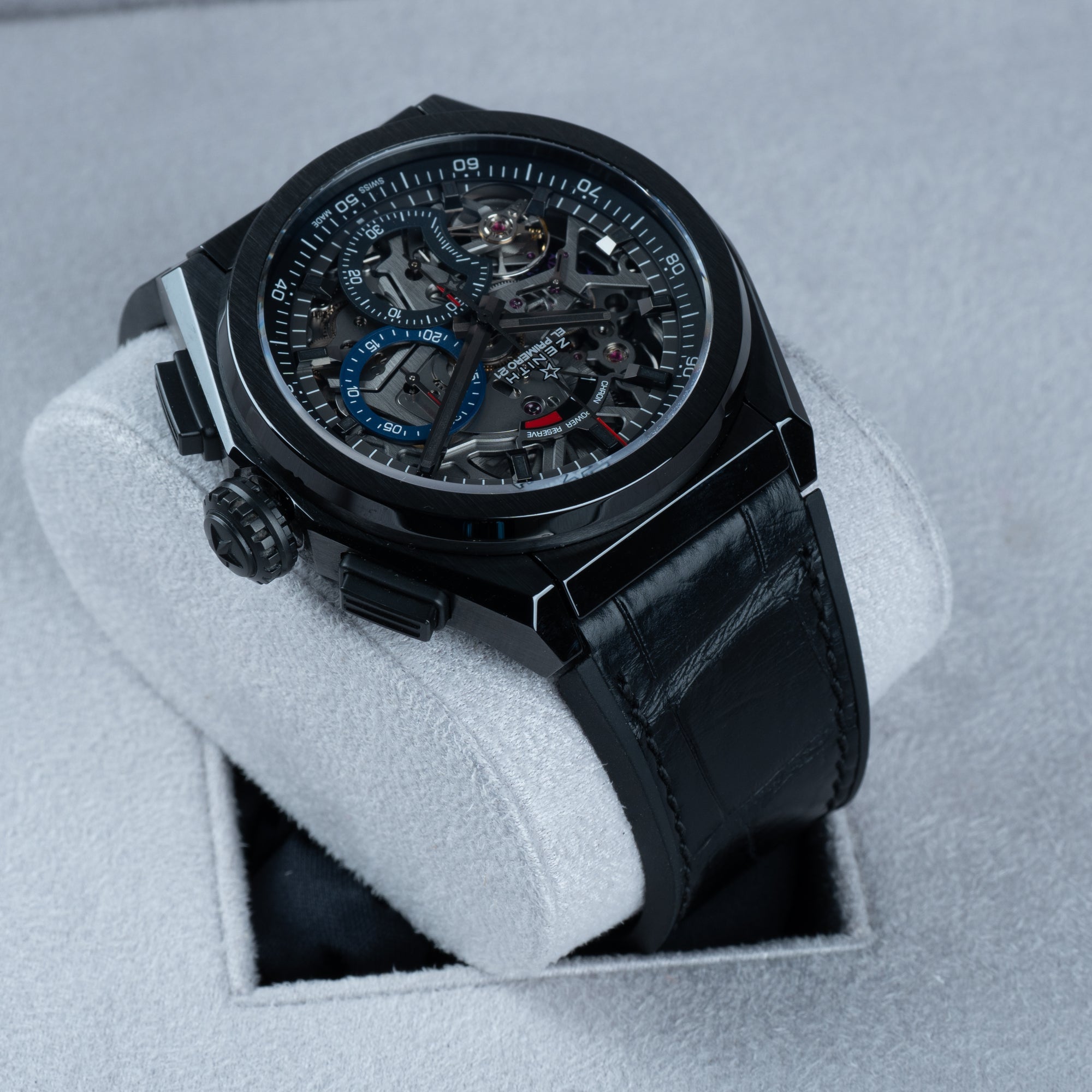 Zenith Defy El Primero 21 Skeleton black