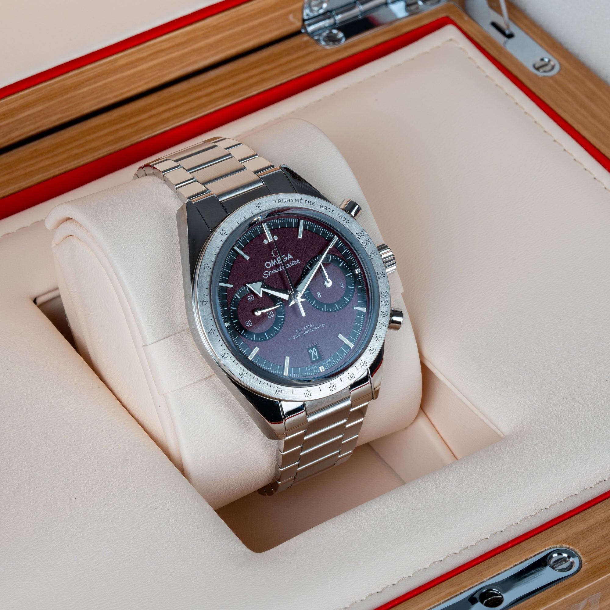 Omega Speedmaster 57 Red In the Box