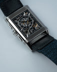 JLC Jaeger-LeCoultre Reverso Tribute Chronograph TOp view