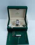 Rolex Oyster Perpetual Silver 41mm Box & Papers