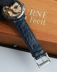 F.P. Journe Chronometre Bleu strap tang buckle